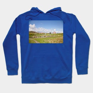 The boatyard at Seaton Sluice Hoodie